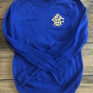 Ralph Lauren Beautiful royal blue Pima cotton sweater size small